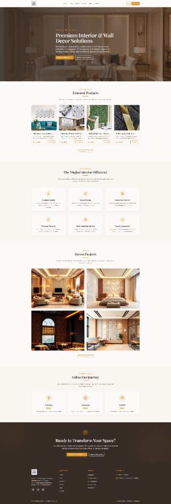 Mughal Interiors